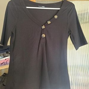 Fashion Nova 3/4 Sleeve Shirt